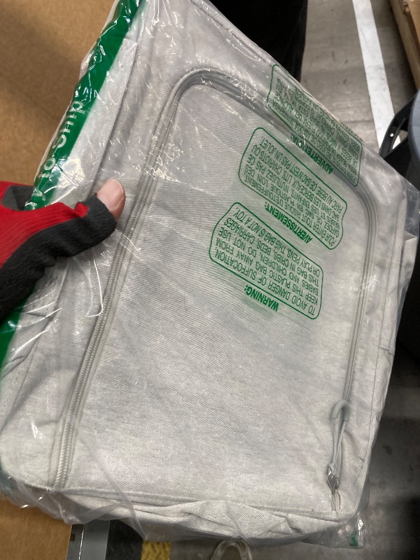 Photo 1 of 6 Pack Extra Heavy Duty Large Moving Bags with Strong Zipper & Comfortable Handles, Sturdy & Durable Clothes Storage Bags Totes Bins, Packing Moving Boxes for College Supplies, Gray