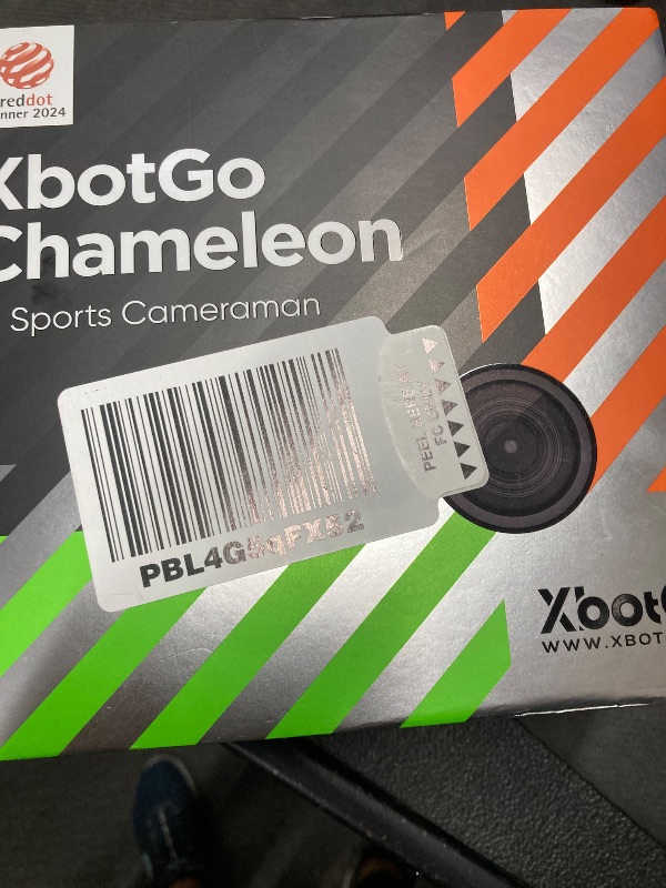Photo 1 of XbotGo Chameleon AI Auto Sports Action Camera - 4K 60FPS Soccer Camera and Basketball Tracking Camera for Team Sports, Live Streaming, No Subscription, Works with iOS & Android (Pearl Grey)