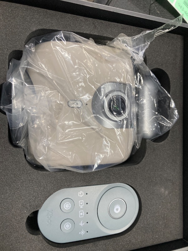 Photo 1 of XbotGo Chameleon AI Auto Sports Action Camera - 4K 60FPS Soccer Camera and Basketball Tracking Camera for Team Sports, Live Streaming, No Subscription, Works with iOS & Android (Pearl Grey)