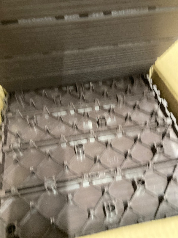 Photo 1 of 12 PCS 12x12 Inch Interlocking Deck Tiles - Waterproof All-Weather Outdoor Patio Flooring for Pool, Balcony, Backyard, Porch & Garden, Coffee