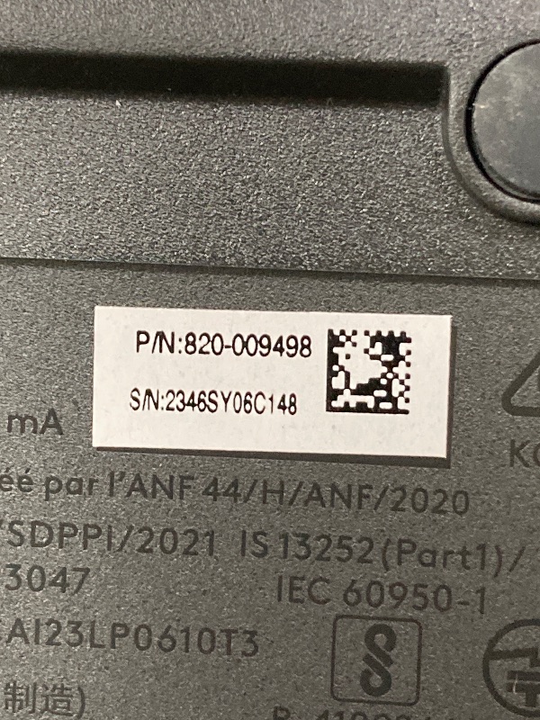 Photo 1 of ***(PARTS MISSING -SELLING AS IS)*** Logitech MK295 Wireless Keyboard Combo with Silent Touch Technology, Full Numpad, Advanced Optical Tracking, Lag-Free Wireless, 90% Less Noise - Graphite