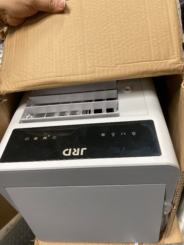 Photo 1 of *LEAKS**


JRD Portable Air Conditioner, Portable Evaporative Air Cooler with Remote, 12H Timer, 4 Ice Pack, 2.4Gal Tank, 4 Mode&3 Speed, Mist Function, Swamp Cooler Cooling Fan for Bedroom Home Office Garage