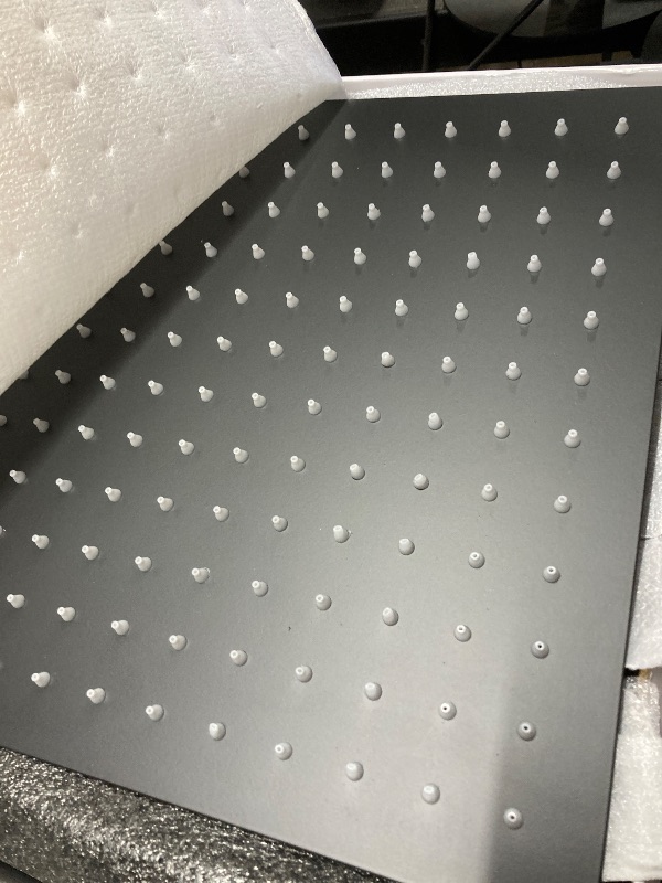 Photo 1 of *Scratched* LCEVCGK Shower Faucet Set Complete Matte Black Shower System with 12 inch Square Rainfall Shower Head 3-Function Handheld Shower Waterfall Bathtub Spout Rain Shower Combo Set Bathroom Wall Mounted