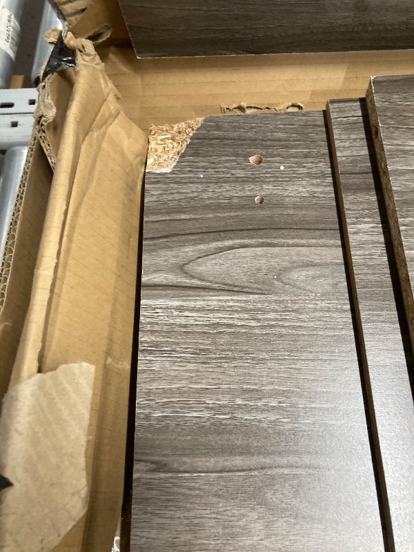 Photo 1 of *Chipped pieces/Broken piece?* Merax 3 Door Wardrobe Cabinet Closet with Storage Drawers, Shelves and Hanging Rail for Clothes, Bedroom Organizer Funiture