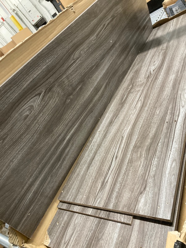 Photo 1 of *Chipped pieces/Broken piece?* Merax 3 Door Wardrobe Cabinet Closet with Storage Drawers, Shelves and Hanging Rail for Clothes, Bedroom Organizer Funiture