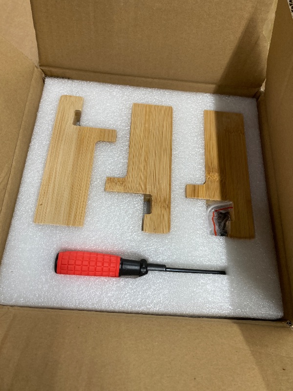 Photo 1 of *2 in Box* Aprilhp Rice Dispenser, Rice Storage Container, Flour and Cereal Container for Kitchen Organization and Pantry Store, Glass Cereal dispenser with Airtight Lid and Wooden Stand 5L