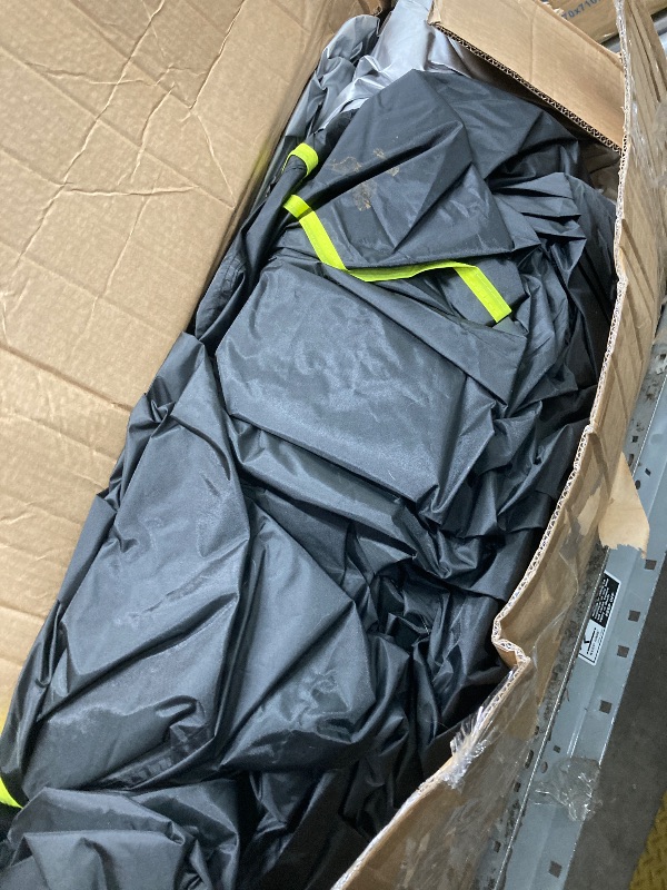 Photo 1 of *DIRTY* COBIZI 10x20 Pop Up Canopy Tent with 6 Removable Sidewalls, One Push Party Tent Outdoor Waterproof Event Canopy with Air Vent for Parties Commercial Wedding, 3 Height, Carry Bag, Sandbag, Black