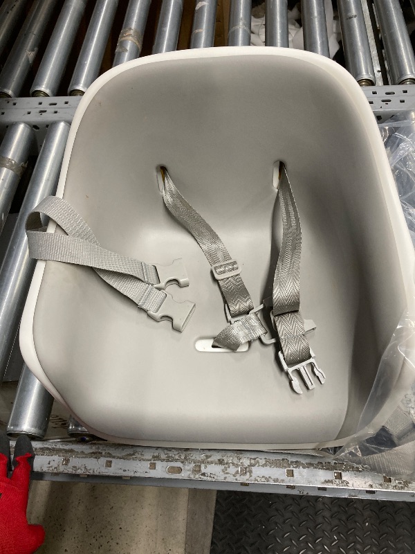 Photo 1 of *PLEASE CLEAN* OXO Tot Nest Booster Seat with Removable Cushion - Gray