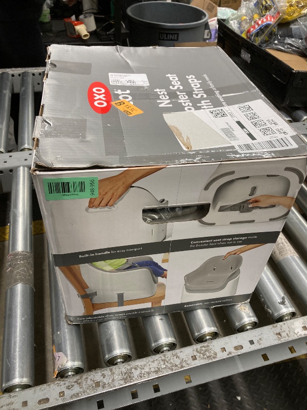 Photo 1 of *PLEASE CLEAN* OXO Tot Nest Booster Seat with Removable Cushion - Gray