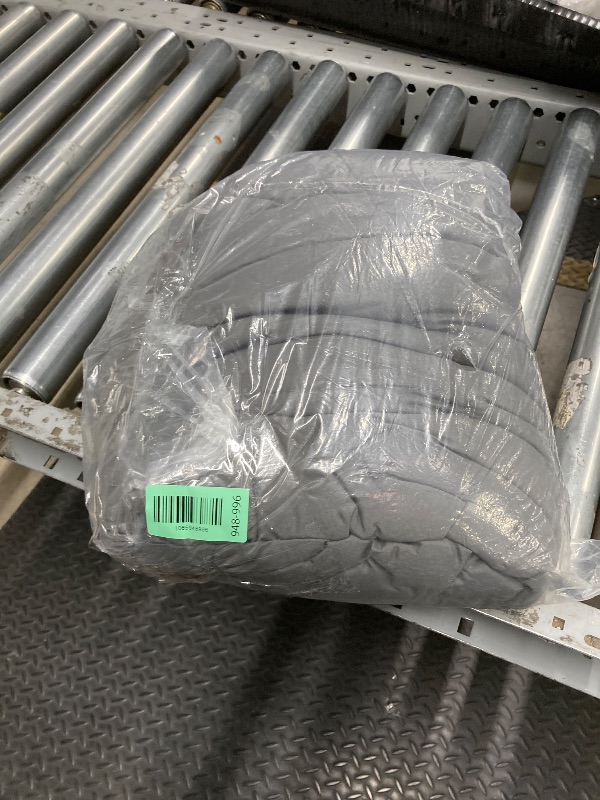 Photo 1 of *PLEASE CLEAN* Weighted Blanket, Gray