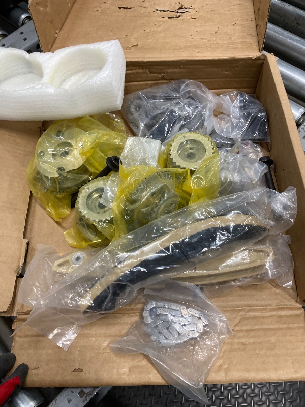 Photo 1 of *Box Damaged* 90738S Timing Chain Kit With VVT Cam Phaser Compatible with Ford Edge Explore LT 3.3L/3.5L/3.7L Replacement AT4Z6L266B,AT4Z6K254A