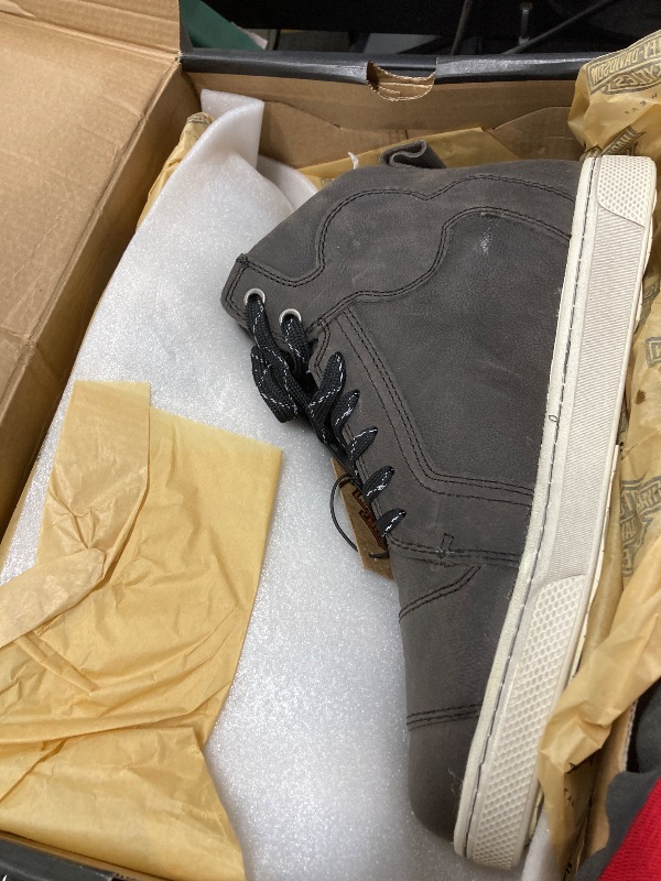 Photo 1 of *PLEASE CLEAN* Harley-Davidson Women's Bateman Motorcycle Boot, Grey, 8.5