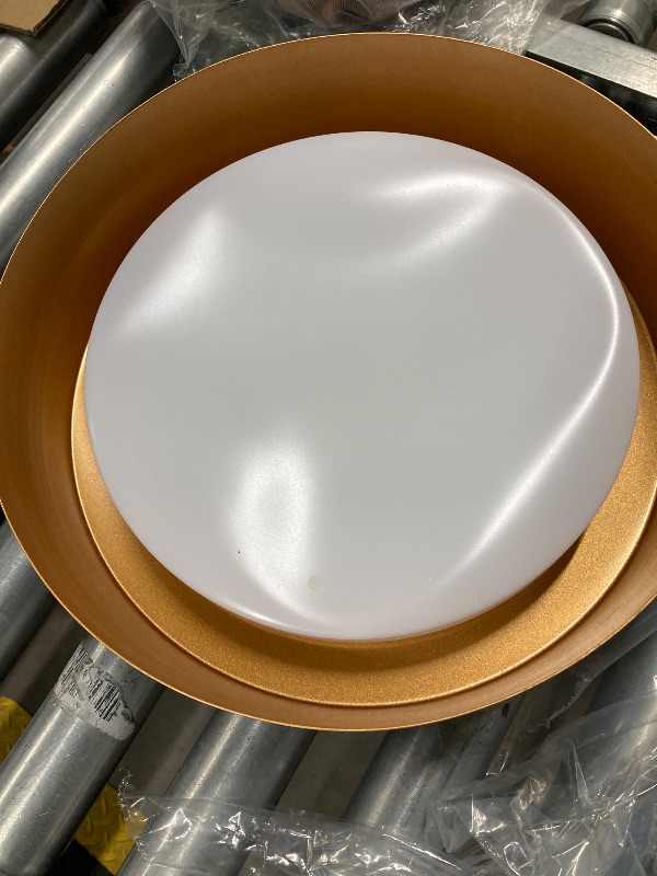 Photo 1 of ***(PARTS ONLY - SELLING AS IS )**** Pevfah Black Flush Mount Ceiling Light Fixture, Round LED Light Fixture, Modern Dimmable Bathroom Ceiling Lights for Hallway Living Room Bedroom Dining Room Entryway(11.81 Inch)