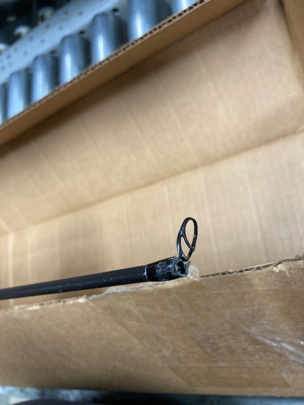 Photo 1 of *Top Piece broken?* Phenix Rods PRO Spinning / 8'6" / 1 PC / 8-17 LB LINE Rating/Moderate/Fast Taper Action / 3/8-1 OZ Lure Weight/Essex SIC Guides/Fuji TDPS Reel SEAT/Custom Cork & EVA Handle