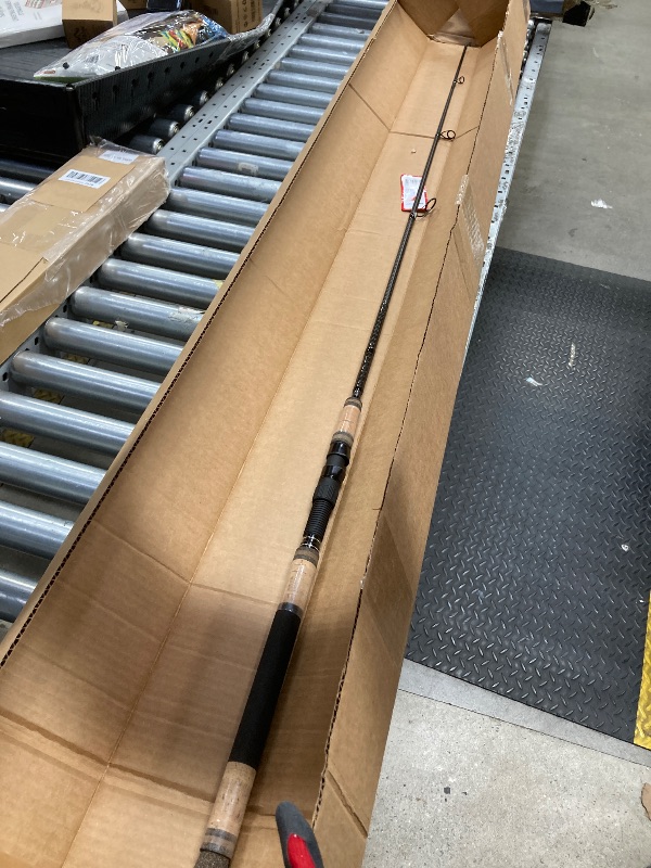 Photo 1 of *Top Piece broken?* Phenix Rods PRO Spinning / 8'6" / 1 PC / 8-17 LB LINE Rating/Moderate/Fast Taper Action / 3/8-1 OZ Lure Weight/Essex SIC Guides/Fuji TDPS Reel SEAT/Custom Cork & EVA Handle