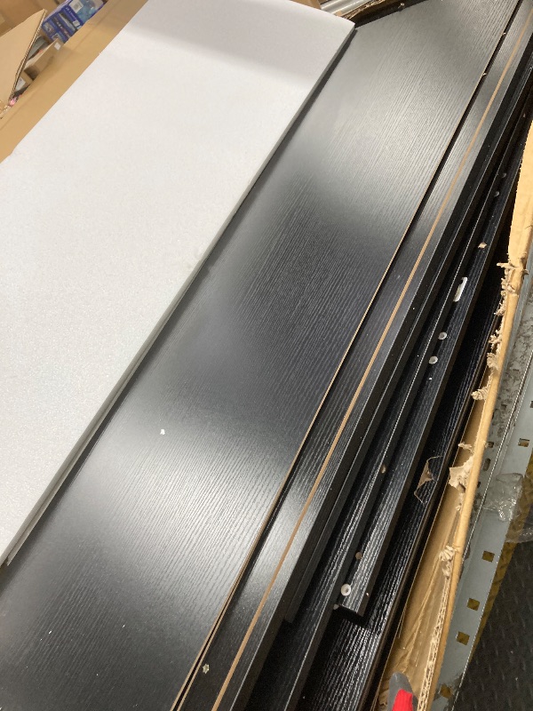 Photo 1 of *Pieces Damaged*  Jocoevol 6 Drawer Dresser for Bedroom, Modern Fluted Dresser, Bedroom Dressers with Drawers, Large Double Wooden Chest of Drawers for Living Room, Hallway, Black Dressers