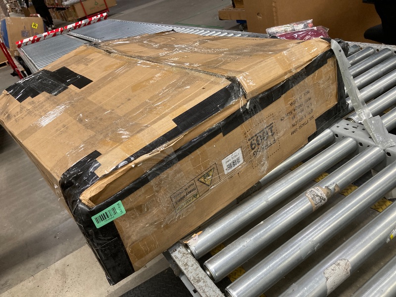 Photo 1 of *HEAVY *Chipped pieces/Scratched* Crafting Desk / Storage Desk