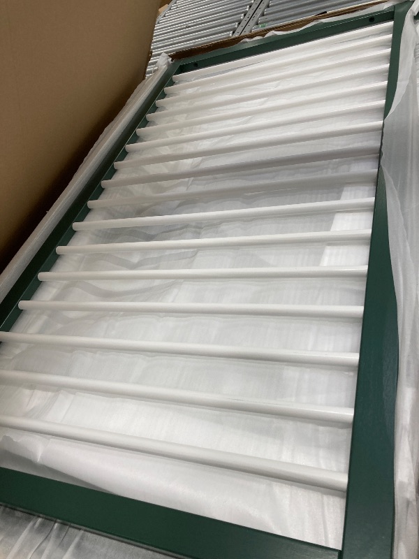 Photo 1 of *HEAVY* Dream On Me Carter 5-in-1 Convertible Full-Size Baby Crib, Olive & White, GreenGuard Gold & JPMA, Sustainable Pinewood, Converts to Toddler, Day & Full-Size Bed 3 Mattress Heights, Modern Design