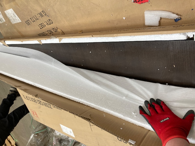 Photo 1 of *All Boxes in Set, 3 boxes* Queen Bed, Slats, Headboard, Footboard