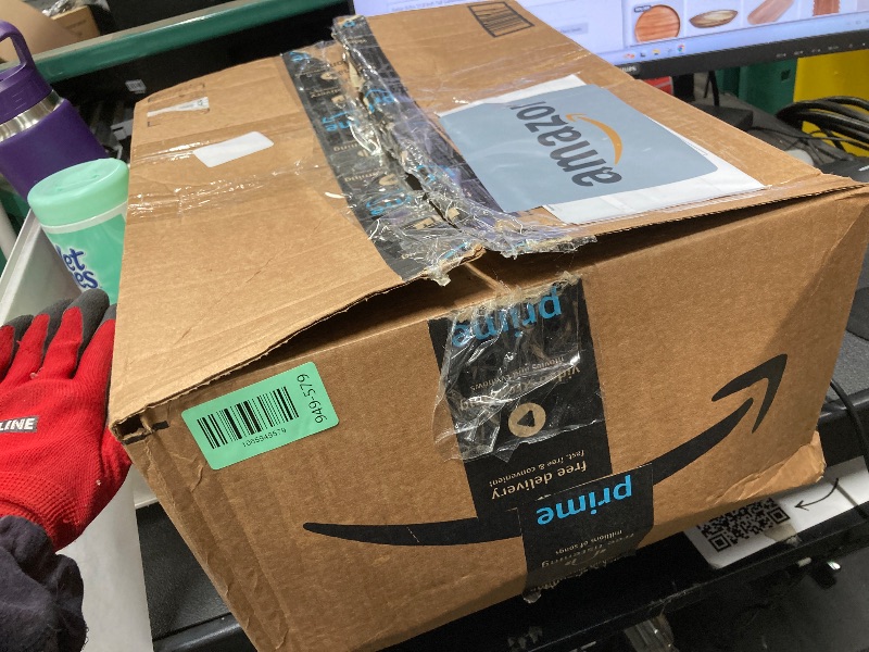 Photo 1 of *Scratched* Entjor 8 Pcs 11.8 Inch Tall Galvanized Flower Bar Buckets with Handles - Tin Metal Vase for Home Decor, Wedding Centerpiece, Table Decorations - Unbreakable Tall Vase for Fresh Flowers