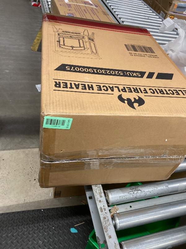 Photo 1 of *PARTS ONLY* *SELLING AS IS* Electric Fireplace Heater with Thermostat Control