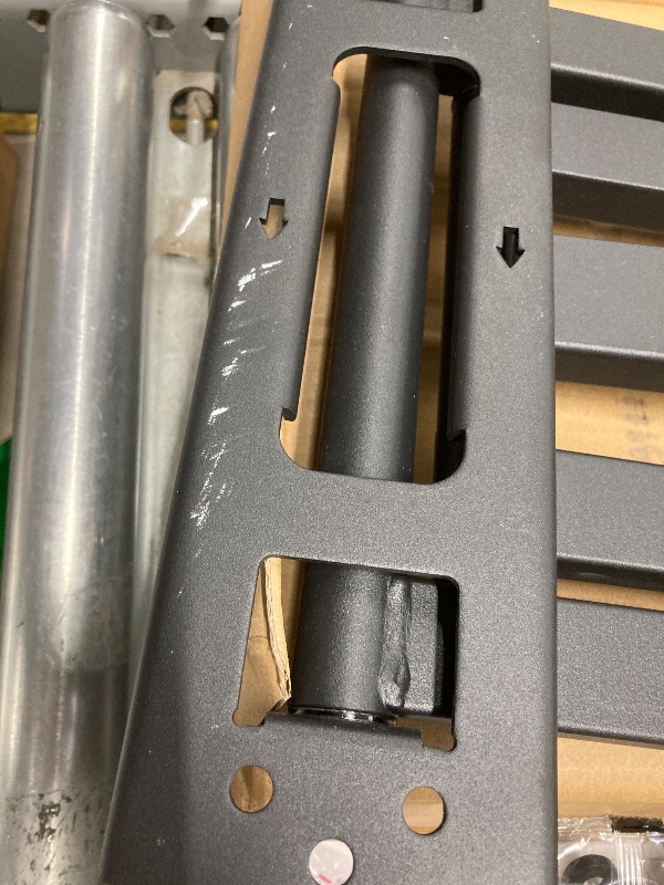 Photo 1 of *Scratched* MOUNT PRO Full Motion Long Arm TV Wall Mount for Most 26-65 inch TVs, Max VESA 400x400mm and 77 lbs, with 37.4 inch Swivel Extension Arm, For Single Stud
