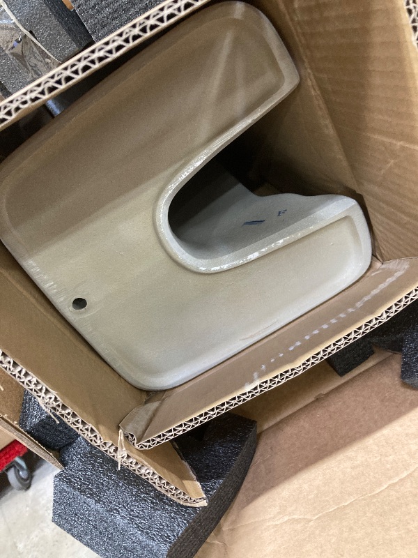 Photo 1 of ***THIS IS JUST THE PEDISTAL**SINK IS NOT INCLUDED***Fine Fixtures Roosevelt Bathroom Pedestal Sink – 18-Inch Small Pedestal Sink, Durable Vitreous China Ceramic with Single Hole Bathroom Sink Faucet – Ideal for Modern Bathrooms***THIS IS JUST THE PEDISTA