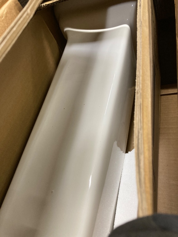 Photo 1 of ***THIS IS JUST THE PEDISTAL**SINK IS NOT INCLUDED***Fine Fixtures Roosevelt Bathroom Pedestal Sink – 18-Inch Small Pedestal Sink, Durable Vitreous China Ceramic with Single Hole Bathroom Sink Faucet – Ideal for Modern Bathrooms***THIS IS JUST THE PEDISTA