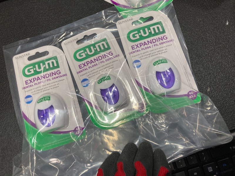 Photo 1 of *3 Pack* Sunstar Gum Expanding Dental Floss