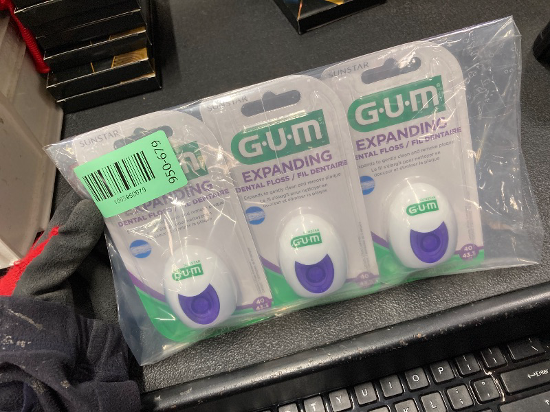 Photo 1 of *3 Pack* Sunstar Gum Expanding Dental Floss