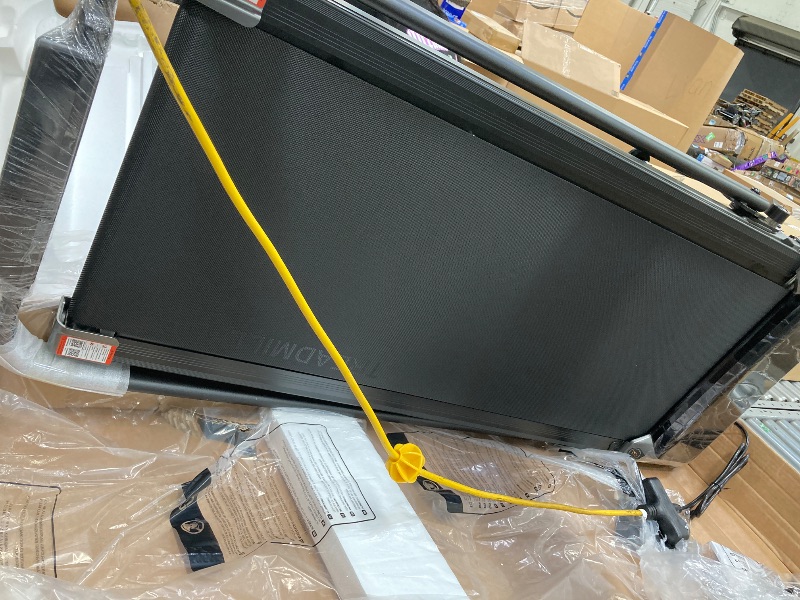 Photo 1 of *Damage by screw* Acezoe Walking Pad Under Desk Treadmill with Incline, 2 in 1 Foldable Treadmills for Home Small Office, 300 lbs Capacity, Portable Compact Walking Treadmill with Remote Control, LED Display and Apps