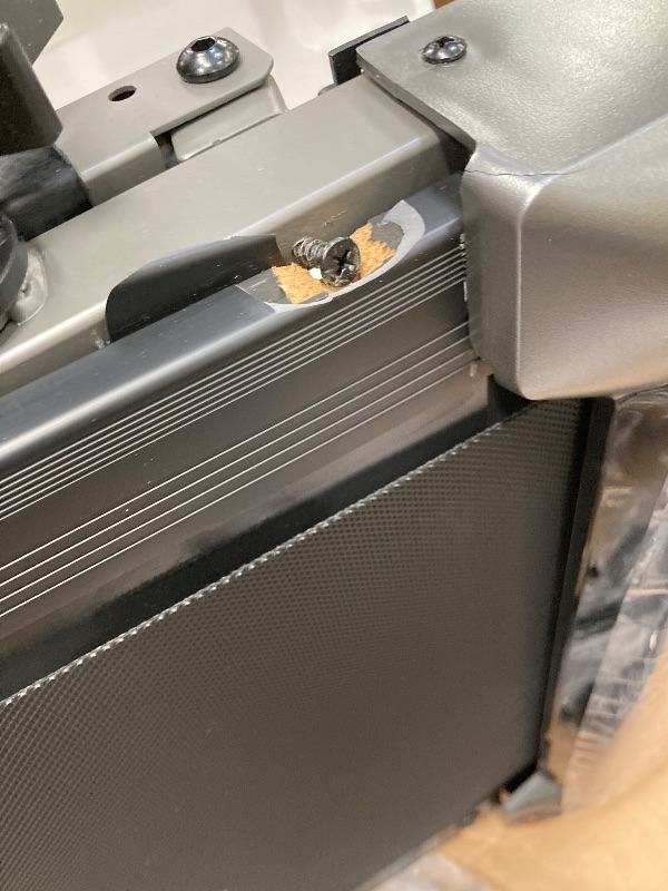 Photo 1 of *Damage by screw* Acezoe Walking Pad Under Desk Treadmill with Incline, 2 in 1 Foldable Treadmills for Home Small Office, 300 lbs Capacity, Portable Compact Walking Treadmill with Remote Control, LED Display and Apps