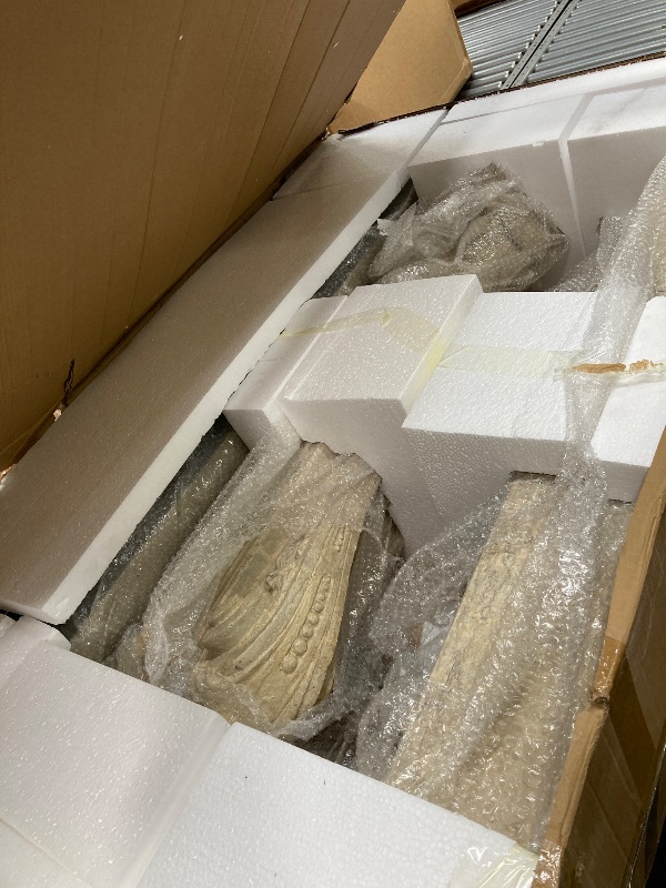 Photo 1 of *HEAVY* Decorative Wood Fireplace Mantel