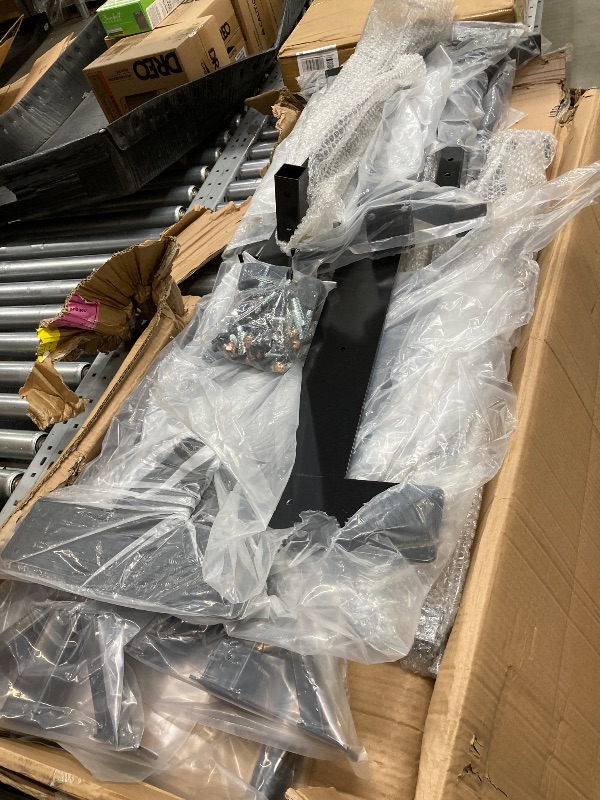 Photo 1 of *Small scratches* THOOUM Physical Therapy Parallel Bars, Adjustable Height & Width Parallel Bars for Physical Therapy, Home Walking Assist Bar for Rehab & Limited Walking Mobility (4.3FT/131cm Length, 333LBs Loading)