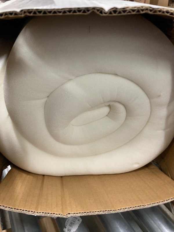 Photo 1 of ***reference***Novilla Memory Foam Mattress Topper Queen - 2 Inch Cooling Gel Infused Memory Foam | Slow-Rebound Pressure Relief | CertiPUR Certified | Comfort for Sleeper Sofa, RV, Camper, Dorm Room