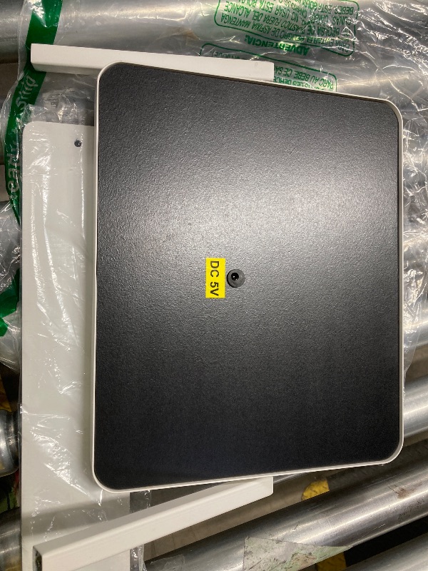 Photo 1 of ***MISSING CHARGER WIRE***ROLOVE Vanity Mirror with Lights, 14"×12" LED Makeup Mirror, Lighted Makeup Mirror with Lights, Smart Touch Control 3 Colors Dimmable, Lighted Up Mirror for Makeup Desk, Bedroom, 360° Rotation***MISSING CHARGER WIRE***