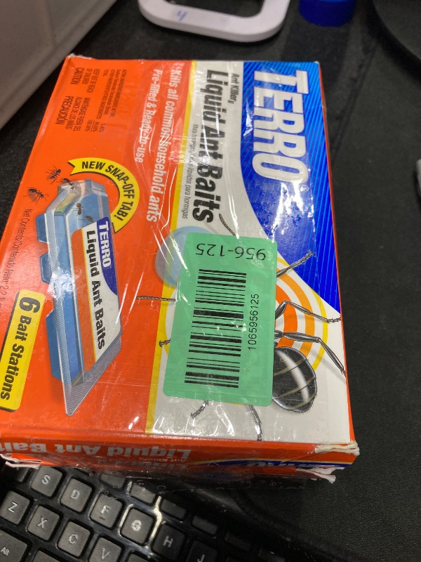 Photo 1 of  3 Terro T324B 4-Pack Liquid Ant Baits, Orange