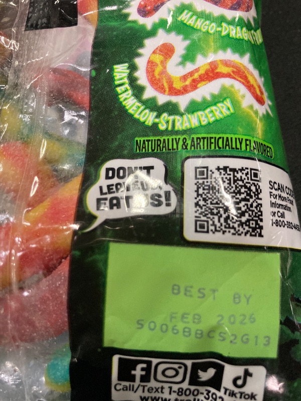 Photo 1 of 4 Trolli Electric Crawlers Candy, 6.3 Ounce Bag