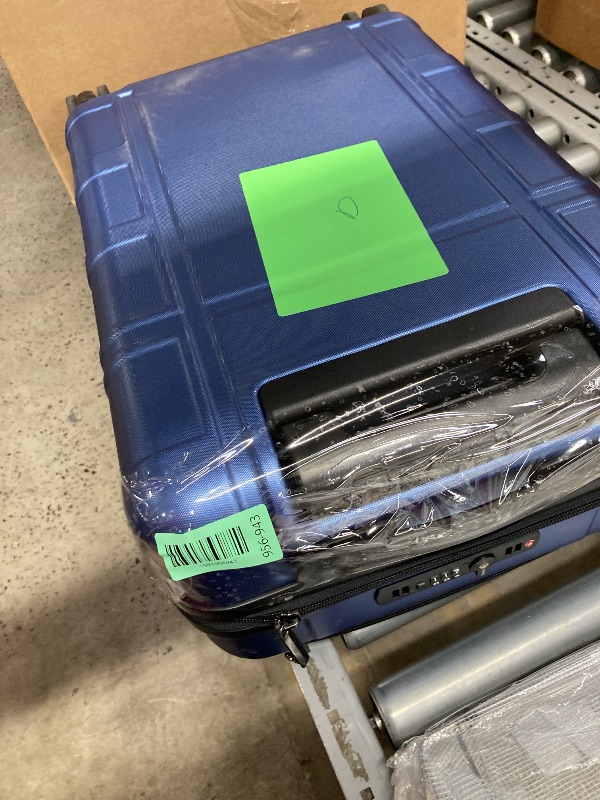 Photo 1 of 
USED ??BLUE SUITCASE WITH SOME DAMAGE