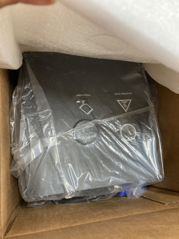 Photo 1 of ***PARTS ONLY -SELLING AS IS -ONE ONLY*** 1 PCS 700W Cold Spark Machine DMX512 Firework Machine 3-16ft Adjustable for Wedding Stage Party DJ Disco, Black ***(SOME SCUFFS/SCRATCHES)***