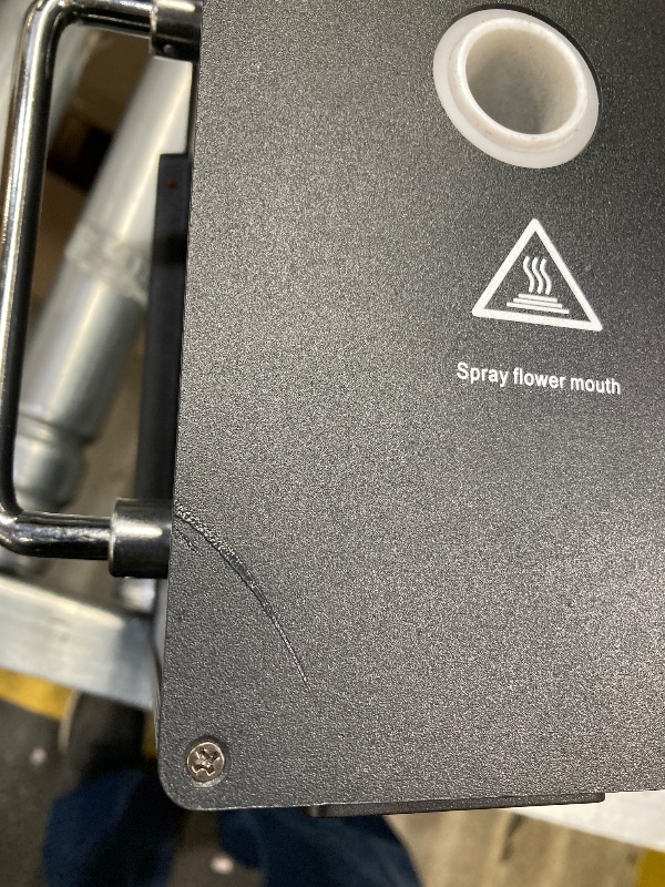 Photo 1 of ***PARTS ONLY -SELLING AS IS -ONE ONLY*** 1 PCS 700W Cold Spark Machine DMX512 Firework Machine 3-16ft Adjustable for Wedding Stage Party DJ Disco, Black ***(SOME SCUFFS/SCRATCHES)***