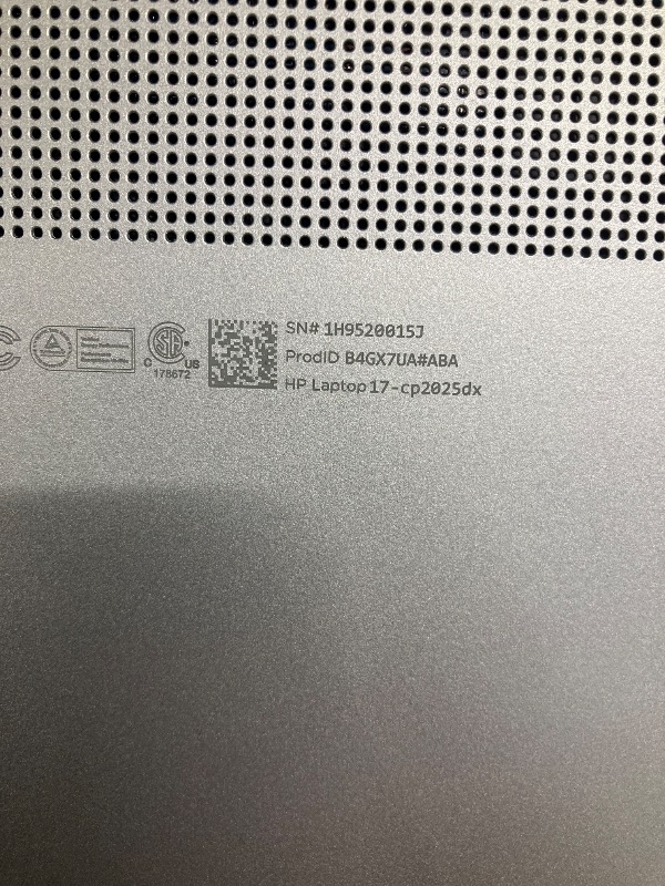 Photo 1 of **********IT'S MISSING THE CHARGER******** HP Laptop 17-cp0007ds 17.3" HD+, AMD Ryzen 3 5300U 8GB RAM 512GB SSD