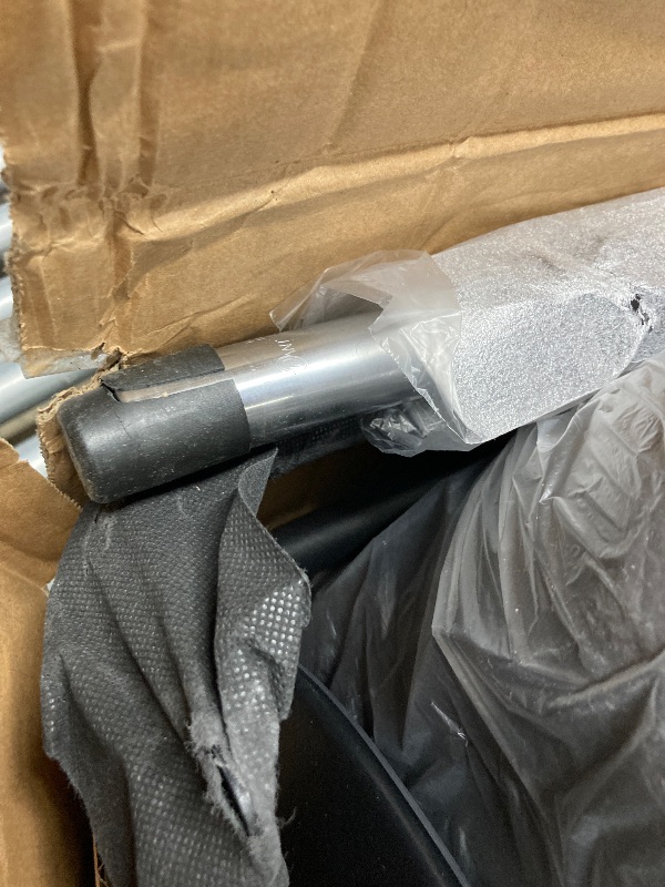 Photo 1 of **********BOX 2 OF 1******** JONPONY Bar Stools Set of 2, Back and Armrest,Vintage Leather Modern Bar Chairs for Home and Kitchen Counter,Black,Low Back