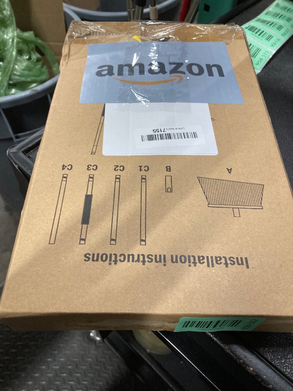 Photo 1 of ***END OF HANDLE DOES NOT CONNECT TO BROOM***PBHEPJ Broom, Outdoor Broom for Floor Cleaning, 4' LONG HANDLE Long Stainless Steel Handle, Hard Bristle Angle Broom for Sweeping Indoor, Commercial, Industrial, Garage, Kitchen***END OF HANDLE DOES NOT CONNECT