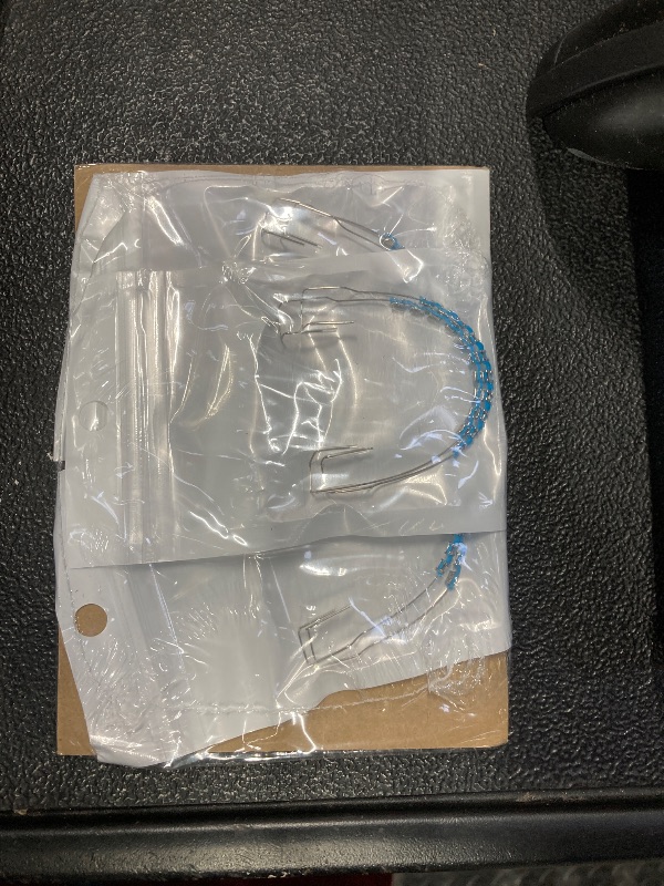 Photo 1 of 3 Pair of Temporary Tooth Decoration, Teeth Retainer Practical Brackets para Dientes Sturdy Retenedores de Dientes Ortodoncia Props for Dental Students to Practice (Blue)