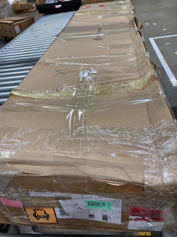 Photo 1 of 64 in. x 84 in. Mini X Series Red Walnut Stained DIY Wood Double Bi-Fold Barn Doors with Sliding Hardware Kit