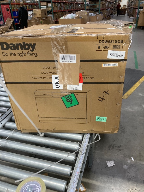 Photo 1 of **It's used; we don't know if it's missing parts or if it works 100%.***Danby DDW631SDB Countertop Dishwasher, Stainless Steel
