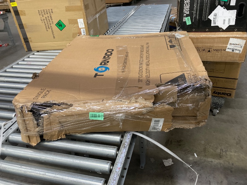 Photo 1 of ***It's used, it's not known if it works 100%, it's not known if it's missing parts-*****Tornado 30 Inch Outdoor Rated IPX4 Water-Resistant High Velocity Oscillating Wall Mount Fan For Industrial Use TEAO Motor 2 Speed 8400 CFM cETL Listed