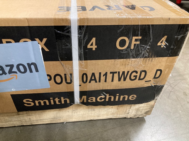 Photo 1 of ***ONLY BOX 4 OF 4 INCLUDED***Leg Press Squat Machine Combo Professional for Home Gym Specialty for Full Lower Body Workout with Linear Bearing and Calf Block***ONLY BOX 4 OF 4 INCLUDED***