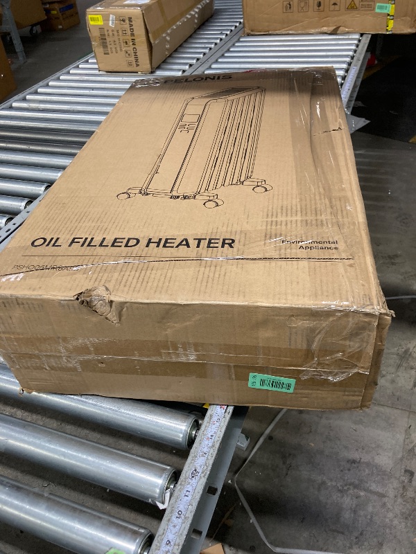 Photo 1 of ***used***PELONIS Oil Filled Radiator Heater for Indoor Use Large Room with Remote, Electric Space Heater with Thermostat, Energy Efficient with ECO Mode, 24H Timer, Quiet, Overheat & Tip-Over Protection, 1500W